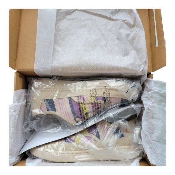 NWT ZODIAC CHEEZBURGER ALMOND TOE CANVAS COLORFUL SNEAKERS Sz 8.5 - Picture 12 of 14